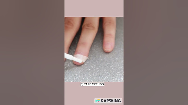 3 WAYS TO DO FRENCH TIPS ON SHORT NAILS 😮 #beauty #diy #howto #tips