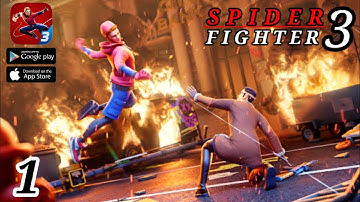 Spider Fighter 3 - Gameplay walkthrough (Android, iOS ) Part 1🔥