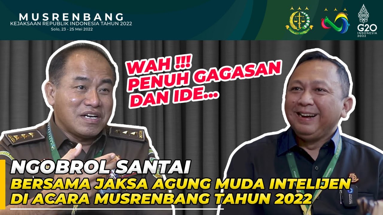 NGOBROL SANTAI TAPI BERISI BERSAMA JAKSA AGUNG MUDA INTELIJEN  | PODCAST 2K