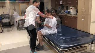 ACC PTHA 1409 Burn Patient Bed Mobility and Squat Pivot Transfer