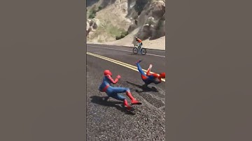 GTA 5 Spiderman Mod #subscribe #gamefun056