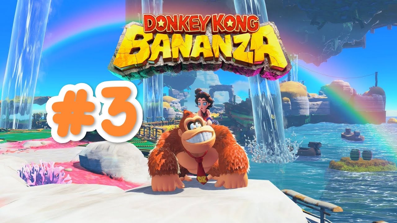 DONKEY KONG BANANZA: ITA (VENERABILE KONG inizio livello della collina) capitolo 3