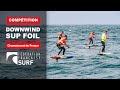 Championnat de france de downwind sup foil comptition