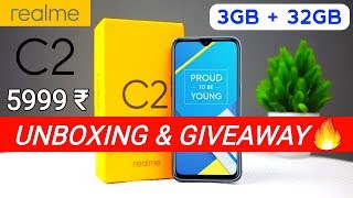 Realme C2 3GB Ram 2019 Unboxing & Giveaway By Technical Teach