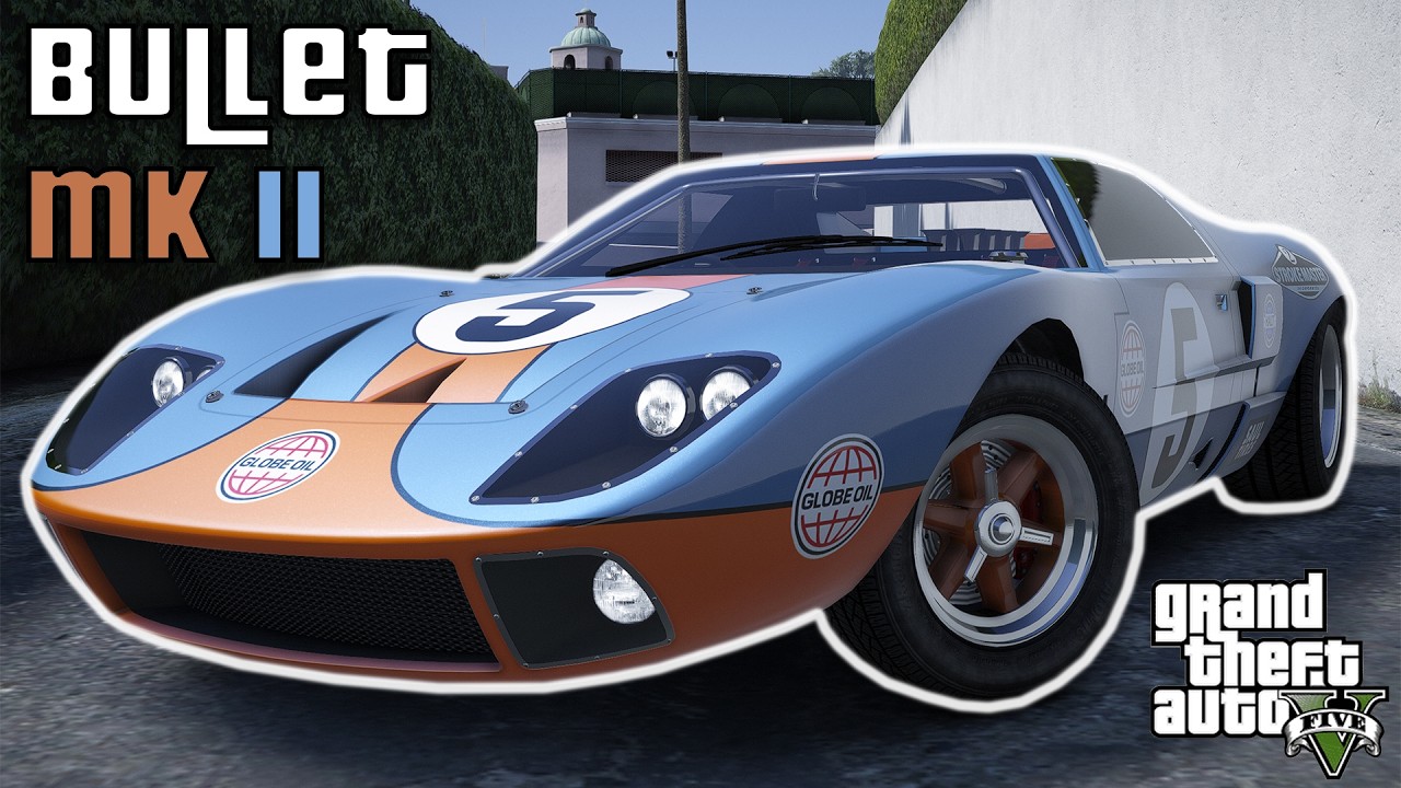 The Vapid Bullet MK II (Ford GT40 Mk I) | GTA 5 Lore - Friendly Mods