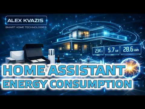 Home Assistant - energy consumption analysis, web builder for easy logic creation