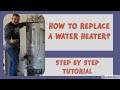 Replacing a 75 gal Water Heater Like a PRO