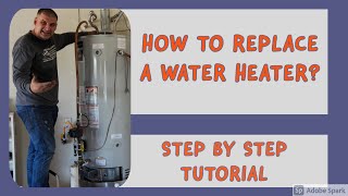 Replacing a 75 gal Water Heater Like a PRO