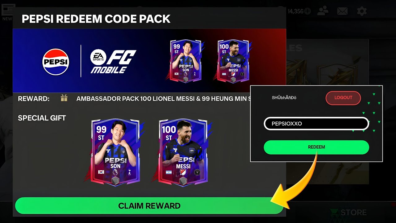 NEW PEPSI REDEEM CODE PACK IS HERE 😱🎁 CONFIRMED BY EA FREE 100 OVR LEO ...