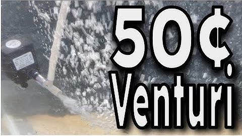 A 50¢ DIY VENTURI BUBBLER💧Dissolve OXYGEN & Unlock Explosive Hydroponic Growth! Let Me Show You How!