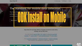 01. ODK installation on mobile 2018 screenshot 1