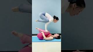 The Power Of Two Yoga Sisters Pk.love Yaga Girl