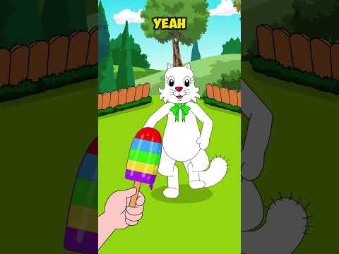 Kids Learn Sharing Is Good Color Ice Cream | Sharing Is Caring | | Baby Cartoon #shorts #kidssongs