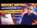 #How to write a report on flood for class 9&amp;10#madhyamik 2027# step by step discussion with NG Sir 