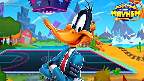 Looney Tunes World of Mayhem - Gameplay Walkthrough Part 1 - Coach Daffy (iOS, Android)