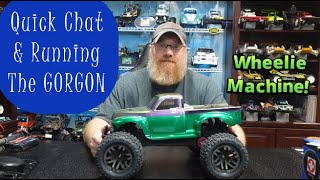 Quick Chat and Run with the brushless Gorgon