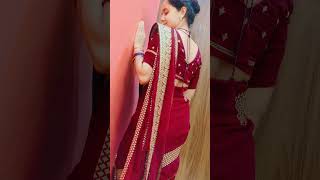 MAKE A BOLD STATEMENT BY WEARING A RED SAREE😍😍🧿