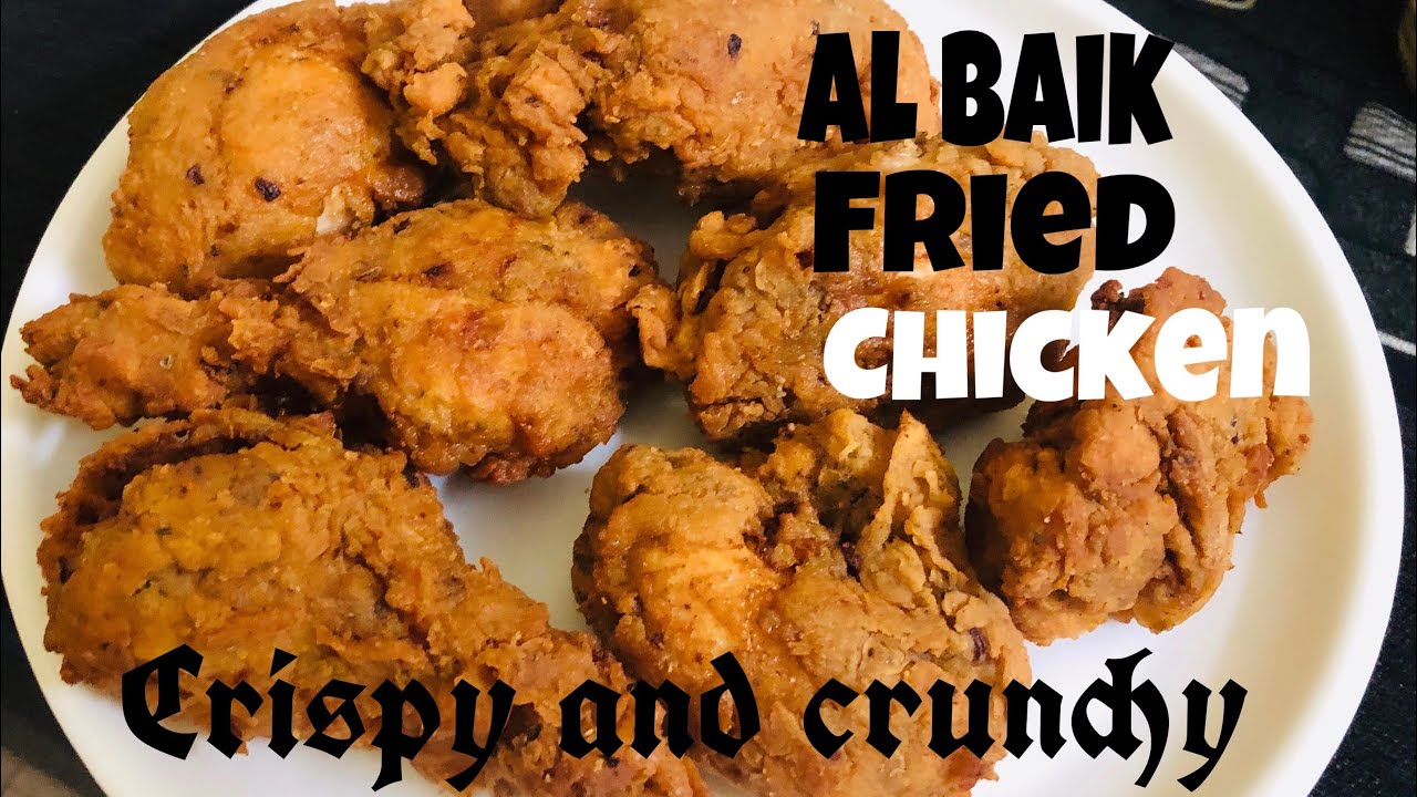 Al Baik Style Fried Chicken Arabian Style Chicken Broast Recipe Youtube