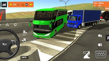 euro coach bus simulator 😭🚌|| new coach bus simulator part- 01 Android gameplay