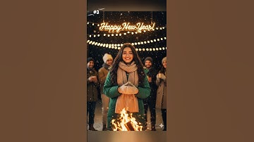 2026 Happy New year🎉 Ai photo editing #2026 #shortsfeed #happynewyear