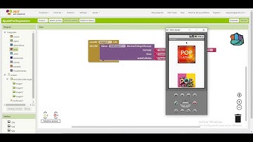 App inventor - Texto al presionar la imagen
