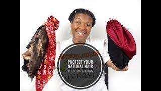 PROTECT YOUR NATURAL HAIR 😴 #BEDTIMEDITION | TYPE 3/4 NATURAL HAIR |