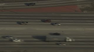 Aerial HD Stock Footage - Los Angeles - Freeway Traffic - Royalty Free