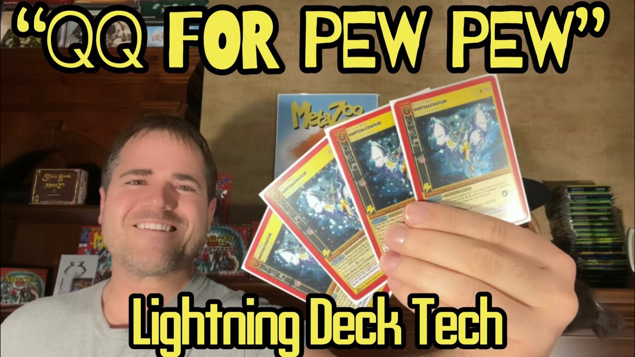 LIGHTNING “QQ For Pew Pew” MetaZoo Deck Tech! Totally Fake Conspiracy Video