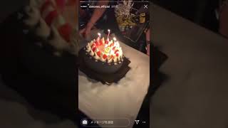 SixTONES インスタストーリー 京本大我Birthday