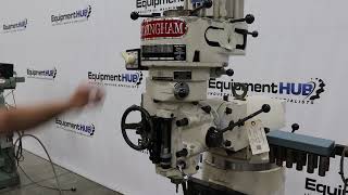 Birmingham BPS-1649 9' x 49' Vertical Milling Machine w/ Acu-Rite DRO & Power Feed
