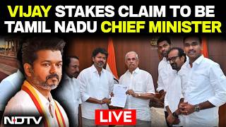Download lagu Vijay LIVE | TVK Chief Vijay LIVE| Vijay Meet Governor, Stakes Claim To Be Tamil Nadu Chief Minister