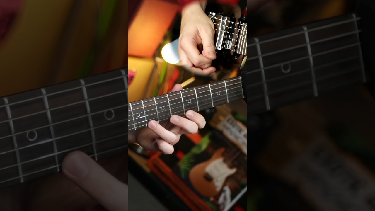 A quick lick using melodic minor vocabulary #guitar #guitarist