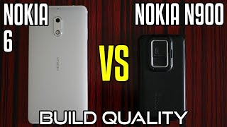 🔧Build Quality: Nokia 6 vs Nokia N900 |🔩 Brick Build Quality ?☎️ [4K]