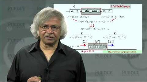 nanoHUB-U Fundamental of Nanoelectronics B L3.3: More Examples: Self-Energy