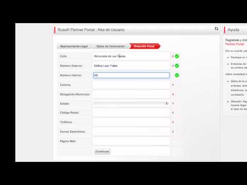 Rusoft Partner Portal- 1.Registro de Asociados
