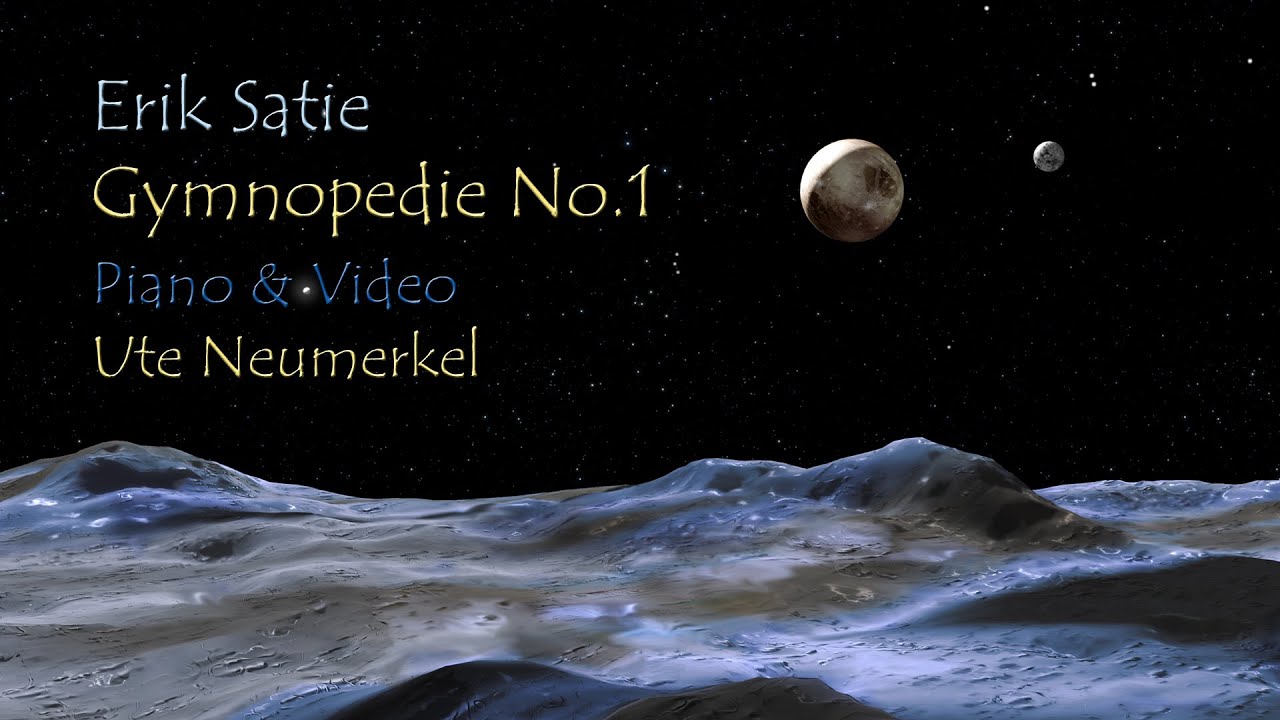Satie: Gymnopedie 1 Space Video & Piano by Ute Neumerkel. 1928 Bechstein Grand