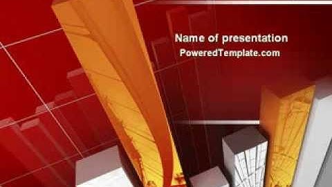 Economic Indicator PowerPoint Template by PoweredTemplate.com