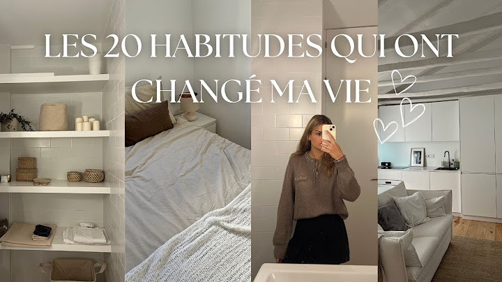 LES 20 HABITUDES QUI ONT CHANGÉ MA VIE (réaliste, routine parfaite, motivation, productivité) ☕️