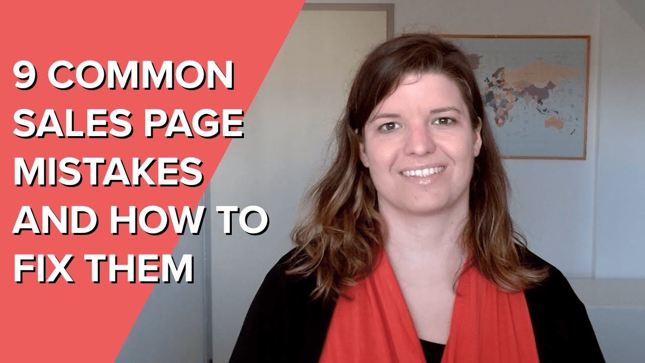 9 common sales page mistakes and how to fix them