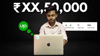 How much I earned as a freelancer on Upwork?