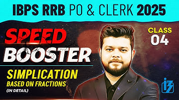 IBPS RRB PO & Clerk 2025 | Quants Simplification Based on Fractions | By Siddharth Srivastava