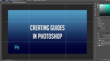 HOW TO CREATE GUIDES AND PLACE THEM IN EXACT LOCATIONS IN PHOTOSHOP | Photoshop CC 2021