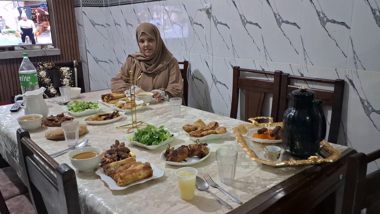 اول يوم رمضان 2025 تحظيرات وصيام مع البنات