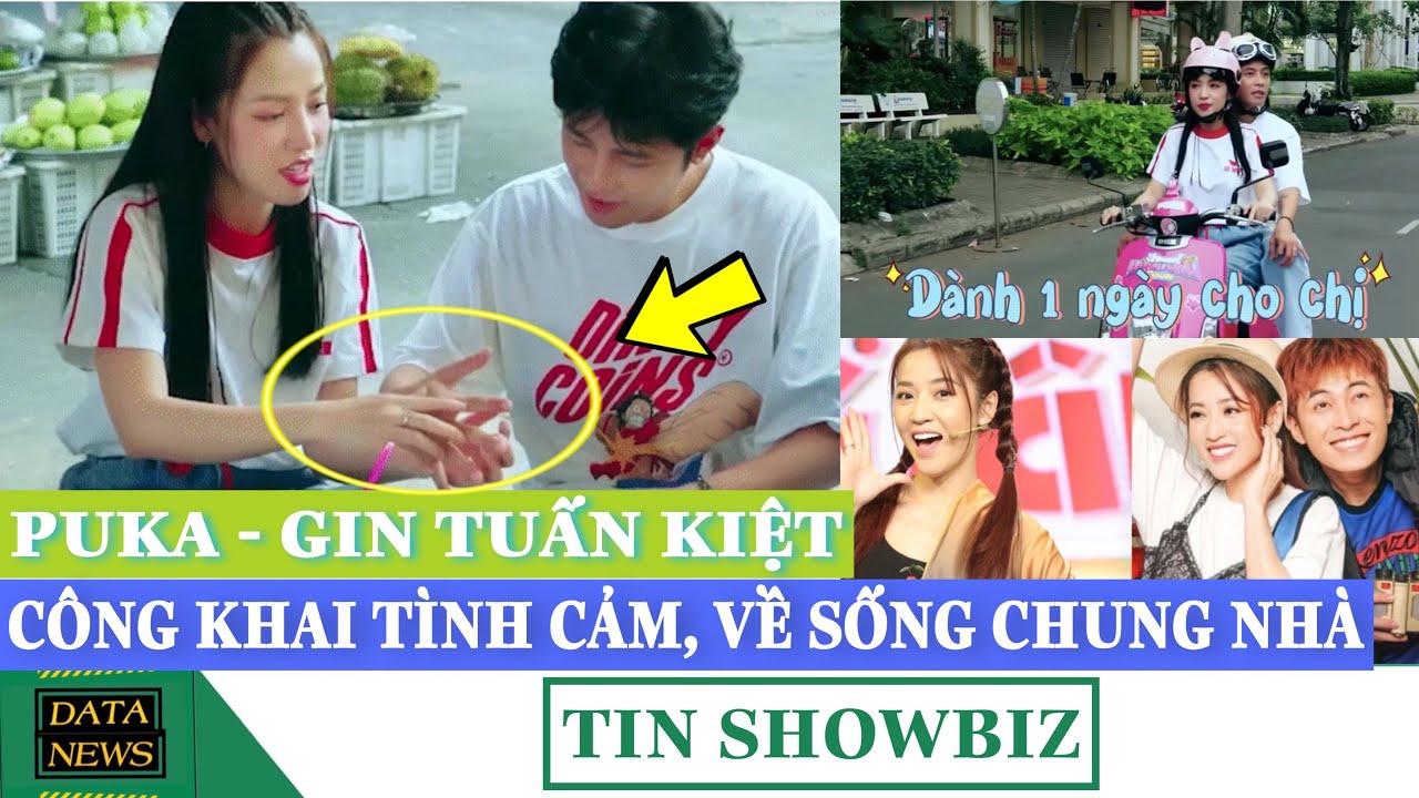 Puka - Gin Tuấn Kiệt bất ngờ công khai nắm chặt tay đầy tình cảm - YouTube