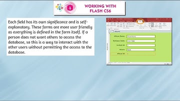 Ch 4 | Gems Educational | Computer | Class 8 | Working with Query Forms and Repots  | For children