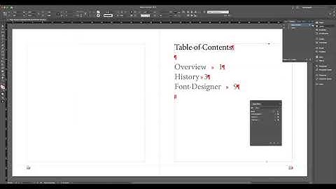 Hyperlink TOC and Export Interactive PDF