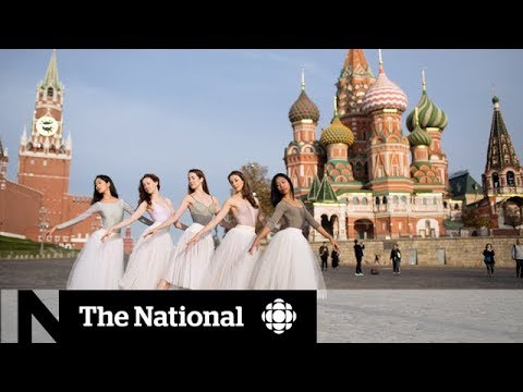 The National Ballet of Canada performs in Russia