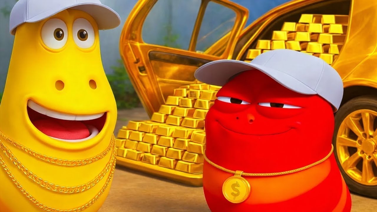 LARVA: CAR GOLD | FUNNY LARVA COMEDY 2026 | COMIC MOVIE | ANIMATION