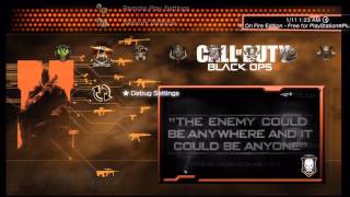 PS3 Black Ops II Theme