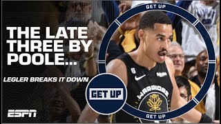 Jordan Poole’s YOLO SHOT?! 😳 Tim Legler DEBATES the Warriors’ LATE decision! | Get Up